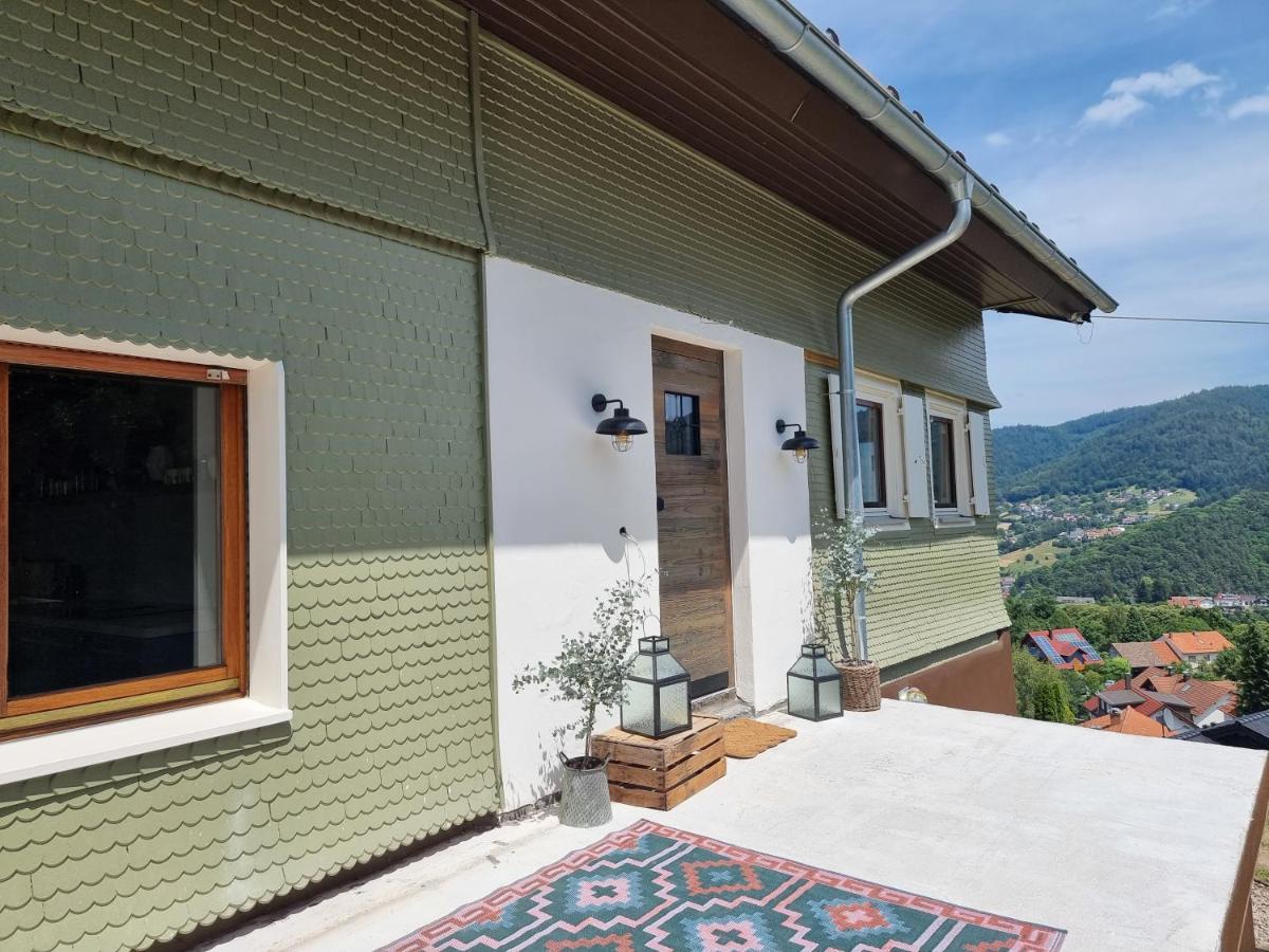 Haus Am Berg Mit Wellnessbereich, Bar Und Panorama Villa Buhlertal Exterior photo